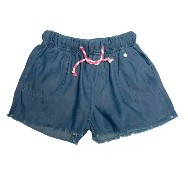 Short Niña Azul Pillin 8 a