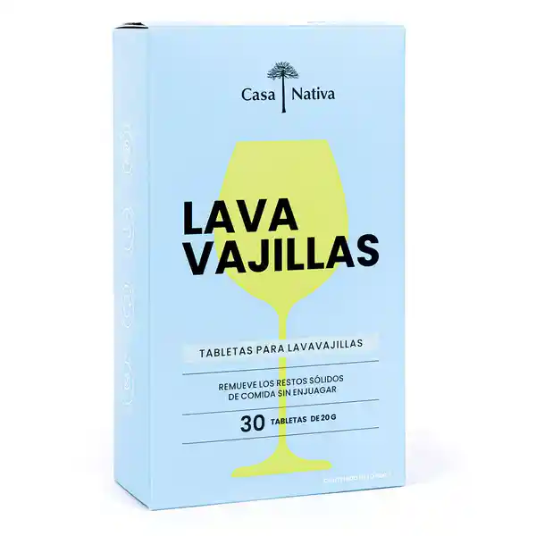 Casa Nativa Tableta Lavavajillas