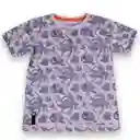 Polera Niño Gris Claro Talla 10 A Pvy660-23 mLg Pillín