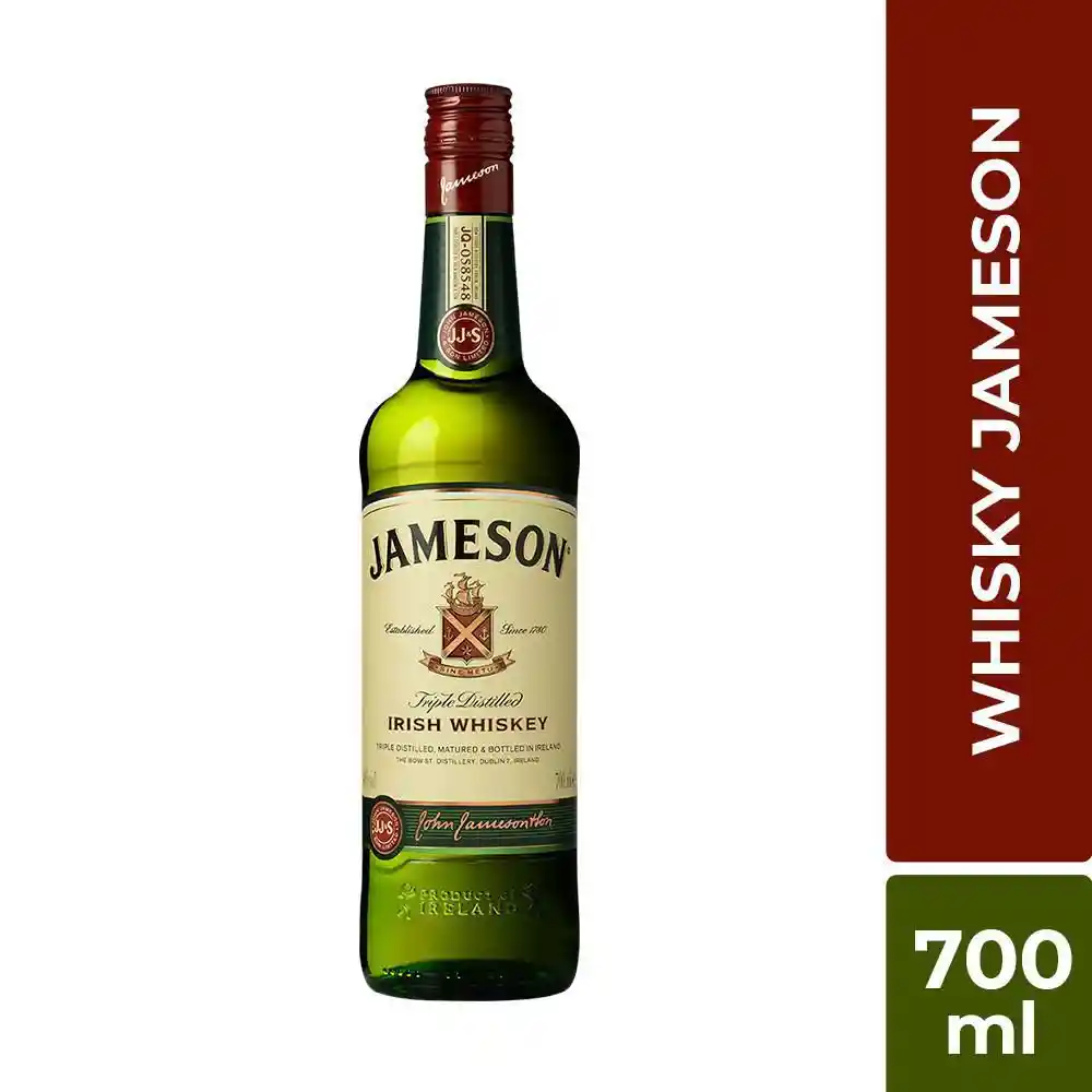 Jameson Whiskey Irlandés