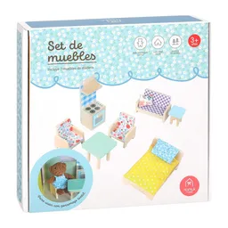 Set de Muebles Para Muñeca Textilá Casaideas