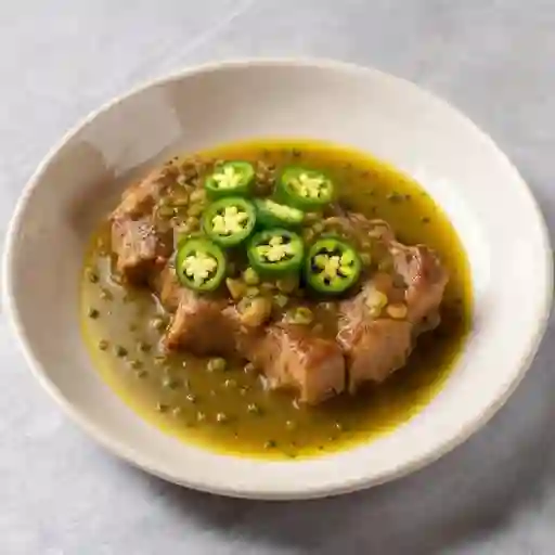 Lomo En Salsa Verde De Aji Jalapeno