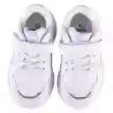 Zapatillas Escolar Unisex Blanco Talla 34 Pillin