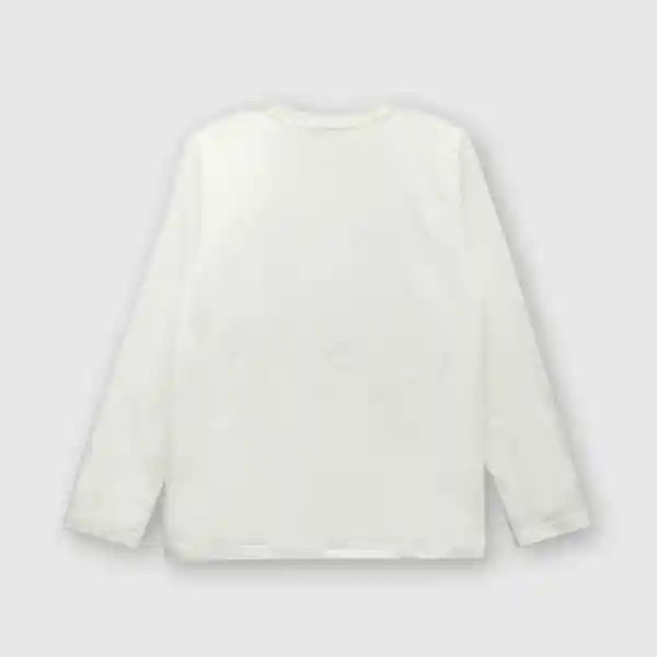 Polera Music de Niño Off White Talla 10A Colloky