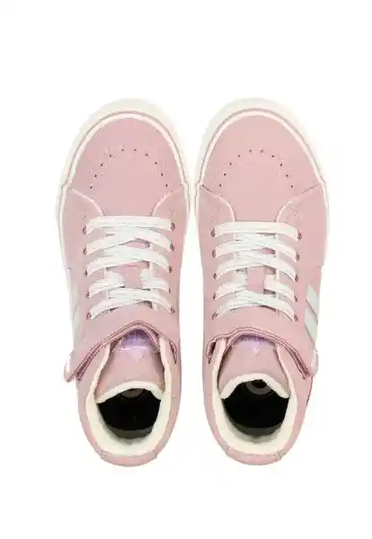 Zapatillas Urbana Caña Velcro W24 Niña Lila 31 902 Ficcus