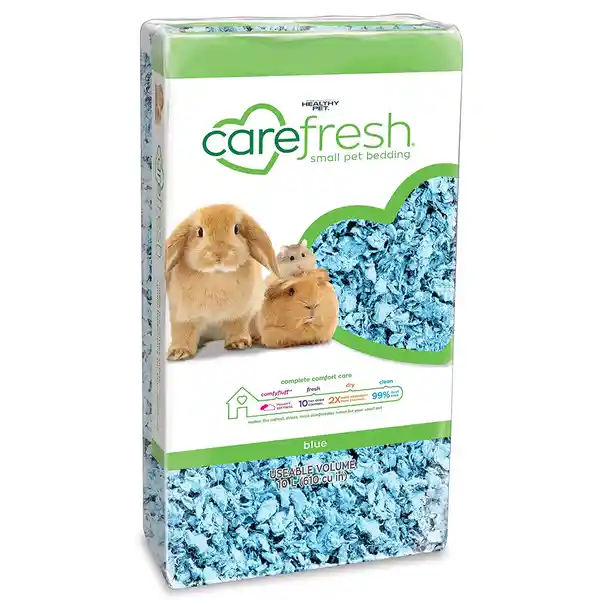 Carefresh Sustrato Azul Para Pequeñas Mascotas