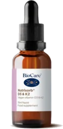Biocare Nutrisorb Suplemento Alimentario D3 y K2