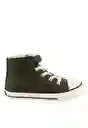 Zapatillas Day To Day Caña Velcro Niño Verde 34 943 Ficcus