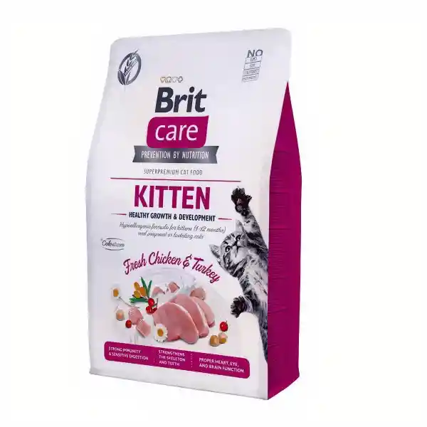 Brit Care Alimento Para Gato Grain Free Kitten Healthy