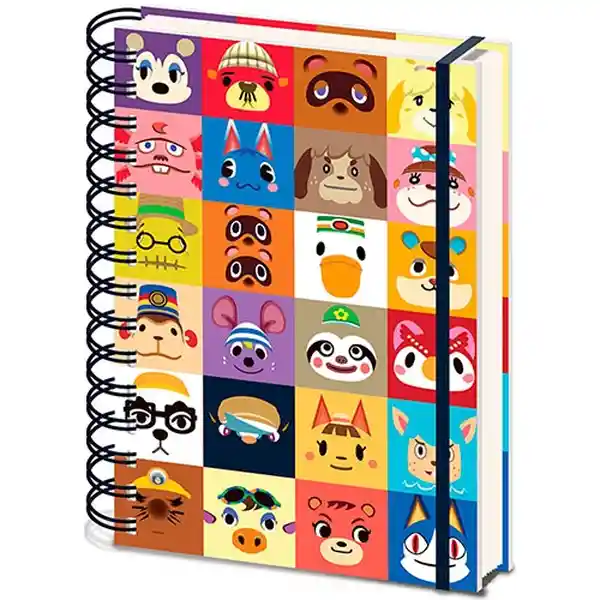 Squares Libreta Animal Crossing Villager