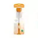 Dr. Browns Cepillo Limpia Mamaderas Naranja