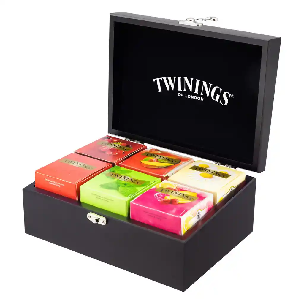 Twinings Té Caja Madera Blanca 