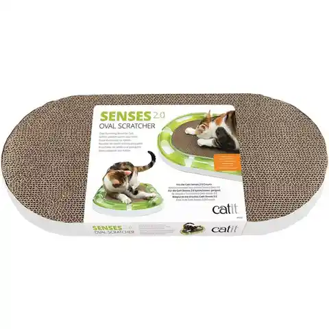 Catit Rascador Para Gato Ovalado Senses 2.0