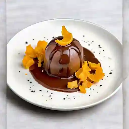 Chocolate naranjitas confitadas