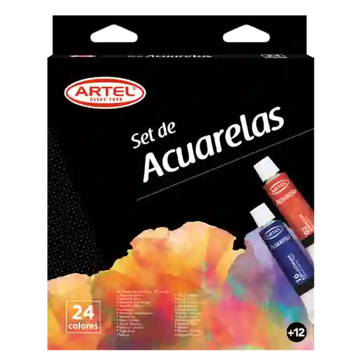 Artel Set de Acuarelas 24 Colores