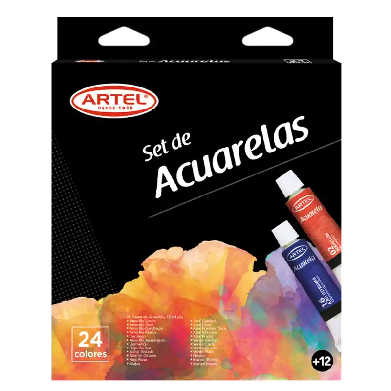 Artel Set de Acuarelas 24 Colores