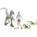 Jurassic World Pack Figura de Acción y Dinosaurio