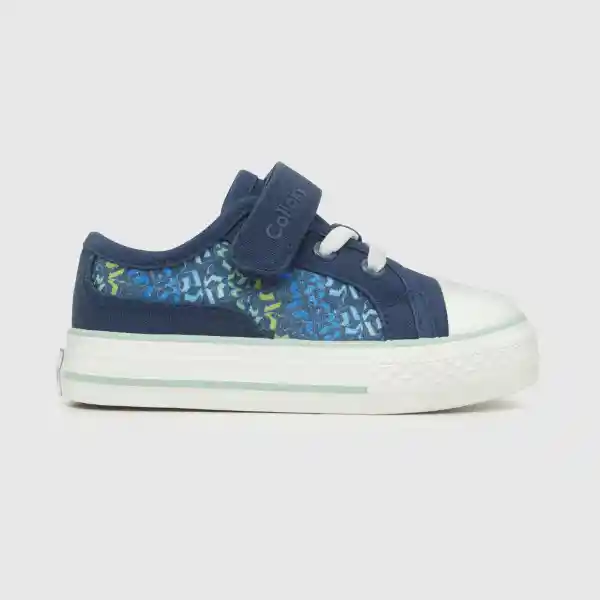 Zapatillas Urbana de Niño Estampada Azul/Blue Talla 21 Colloky