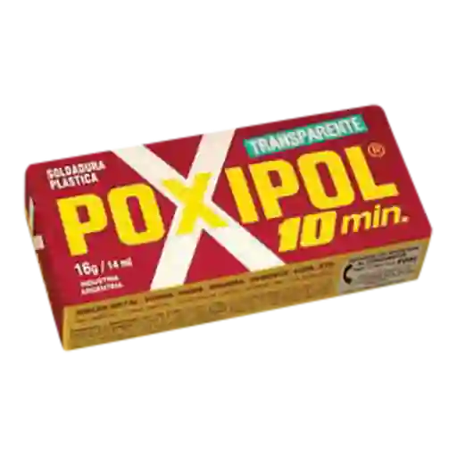 Poxipol Pegamento Transparente Plástica