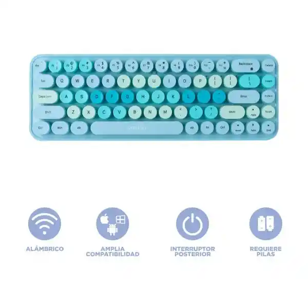 Teclado Verde Miniso