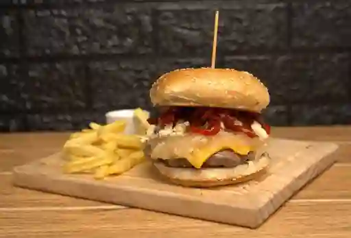 Cheese Beach con Papas Fritas