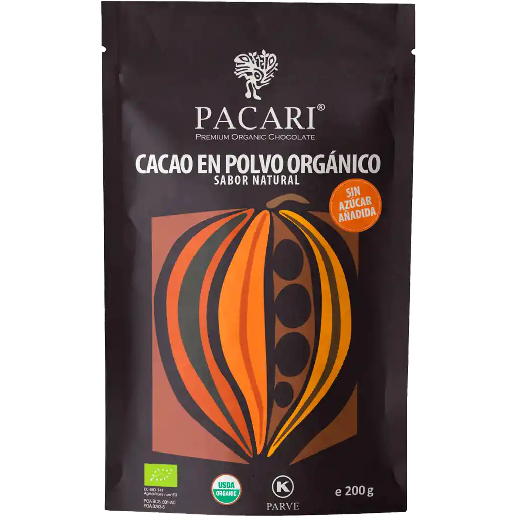 Pacari Polvo De Cacao 100 Sin Azucar