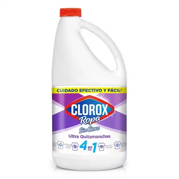 Quitamanchas Clorox Blancos Supremos (Botella) 1800 gr