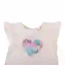 Polera Bebe Niña Blanco Pillin 12 M