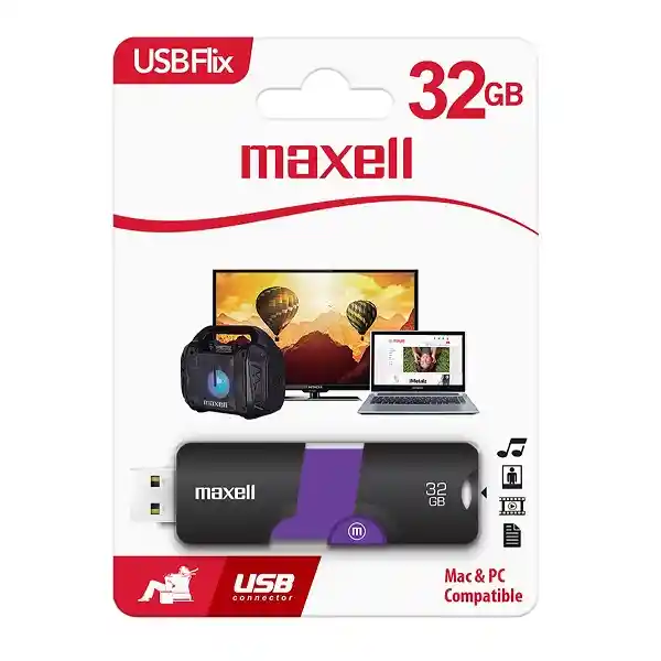 Maxell Memoria Usb Flix 32Gb