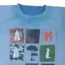 Polera Niño Azul Pillin 12