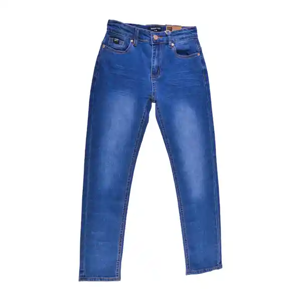 Jean Skinny Niño Color Azul Talla 10 A Pillin