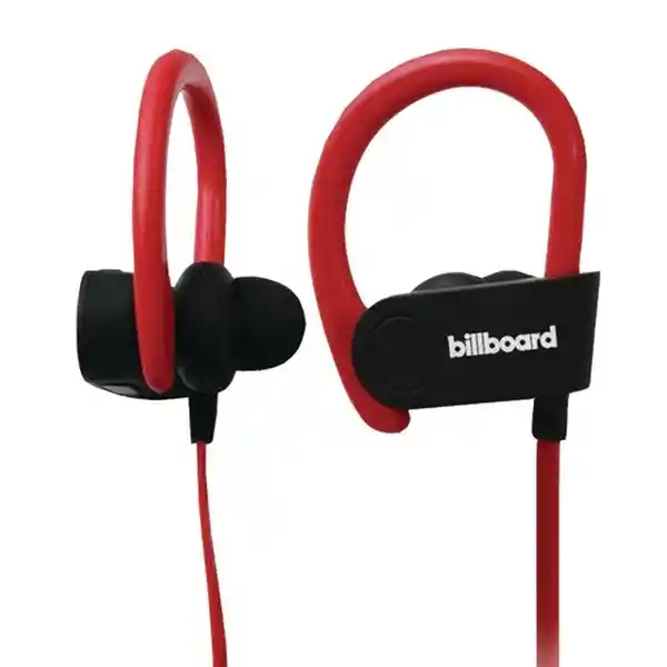 Billboard Audífonos in Ear Bluetooth Rojo Bb174/B897