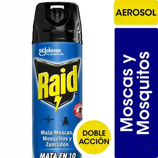 Insecticida Raid Mata Moscas y Mosquitos 360 ml