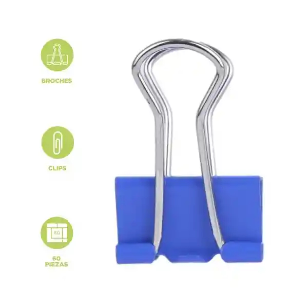 Set Clips Para Carpeta Miniso