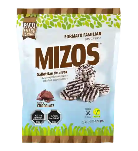 Mizos Galleta de Arroz con Chocolate