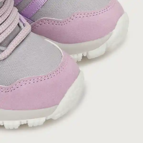 Botines de Niña Outdoor Cordón Lila Talla 21 Opaline