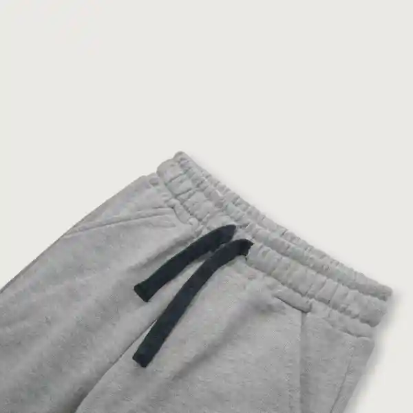 Pantalón Buzo de zo Esencial Niño Gris Talla 9M Opaline