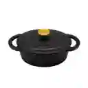 La Creole Olla Cocotte Black Matte 24 cm