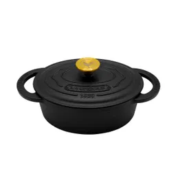 La Creole Olla Cocotte Black Matte 24 cm