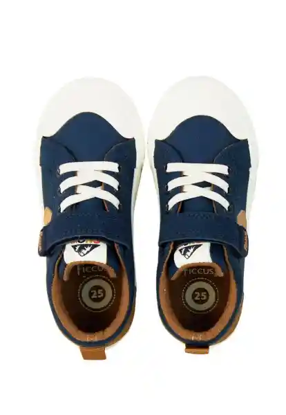 Zapatillas Urbana Velcro Andante Niño Azul 28 878 Ficcus