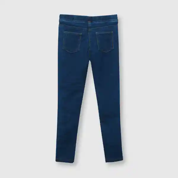 Jegging Elasticado de Niña Light Denim Talla 4A Colloky