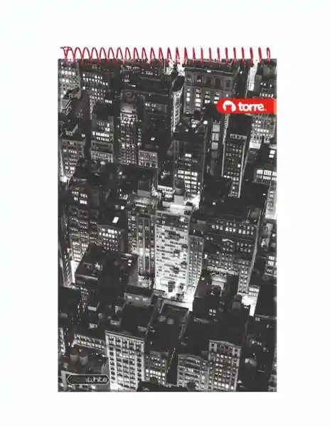 Torre Croquera Lim Pad Black-White 80 Hojas 21 x 32