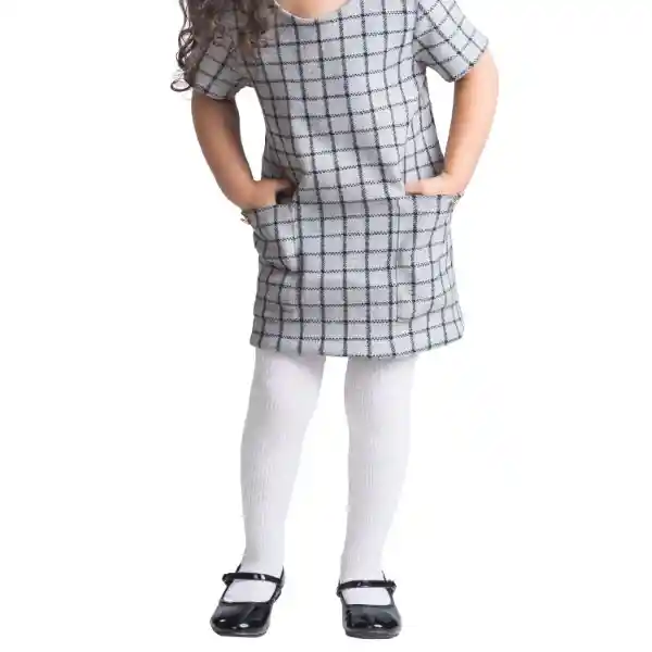 Balerina Algodón Unicolor Blanco Talla 1.2 Caffarena