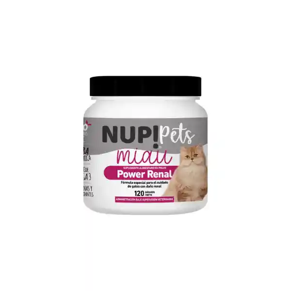 Nup! Pets Suplemento Alimenticio Power Renal Polvo Gato