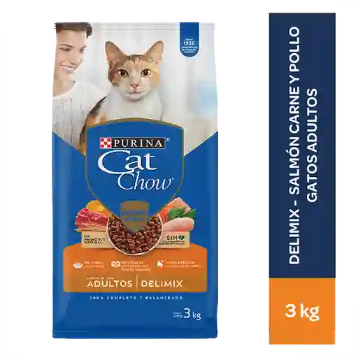 Cat Chow Alimento Para Gato Adulto Delimix