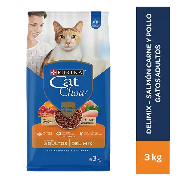 Cat Chow Alimento Para Gato Adulto Delimix