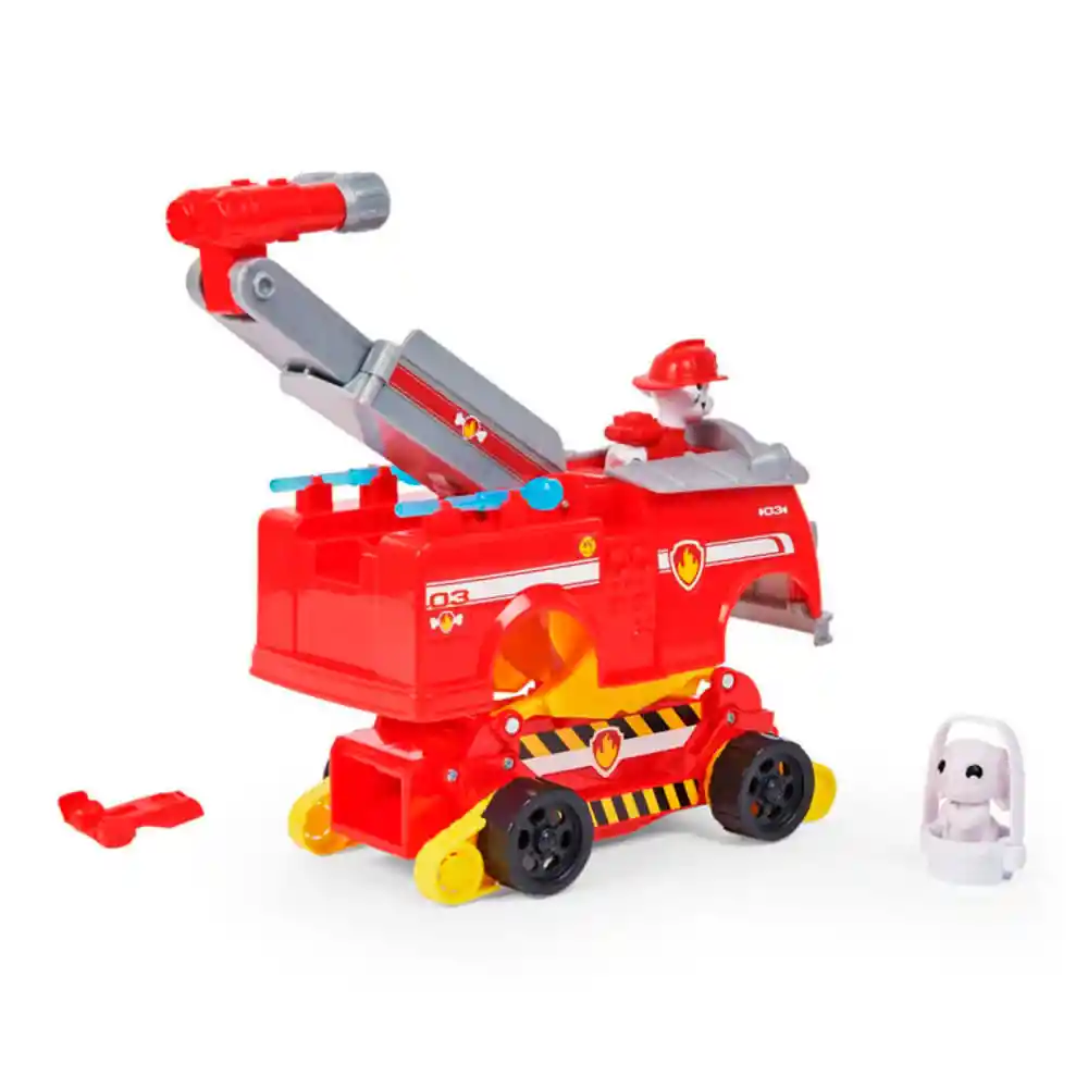 Vehículo Transformable de Rescate Paw Patrol Marshall