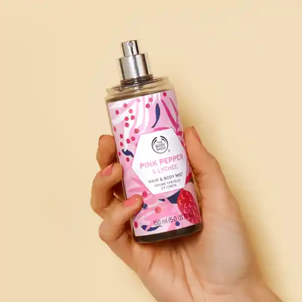 Body Mist The Body Shop Spray Hair & T Pink Pepper & Lychee