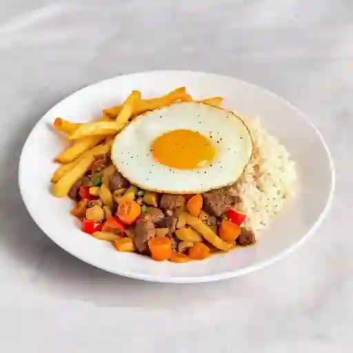 Lomo Saltado a Lo Pobre