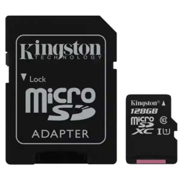 Kingston Memoria Micro SD de 128 Gigabytes Canvas Select Plus 